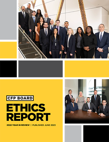 Ethics Report Cover